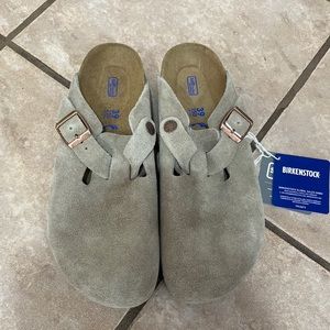 NEW IN BOX Birkenstock Boston Clog womens 39 narrow, size 6